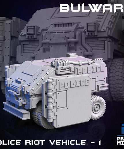 Bulwark Police Riot Vehicle - Raid in Zadorn Collection
