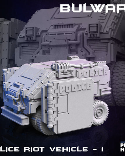 Bulwark Police Riot Vehicle - Raid in Zadorn Collection
