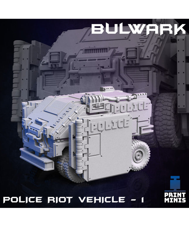 Bulwark Police Riot Vehicle - Raid in Zadorn Collection