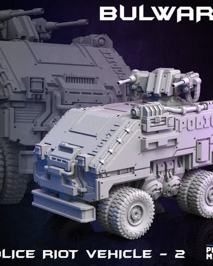 Bulwark Police Riot Vehicle - Raid in Zadorn Collection