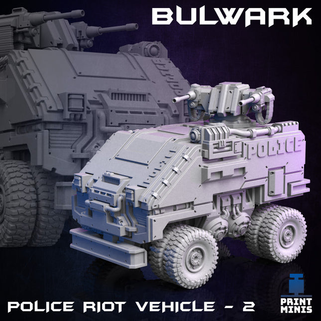 Bulwark Police Riot Vehicle - Raid in Zadorn Collection