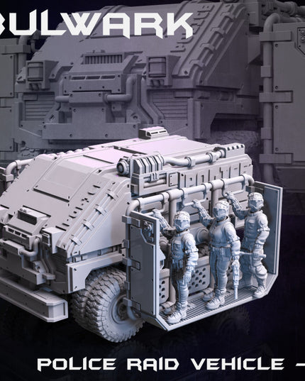 Bulwark Police Riot Vehicle - Raid in Zadorn Collection