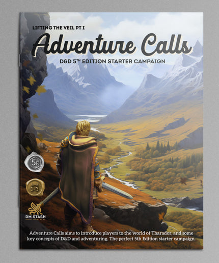 DM Stash Jan '24 5E Campaign - Lifting the Veil Pt I: Adventure Calls