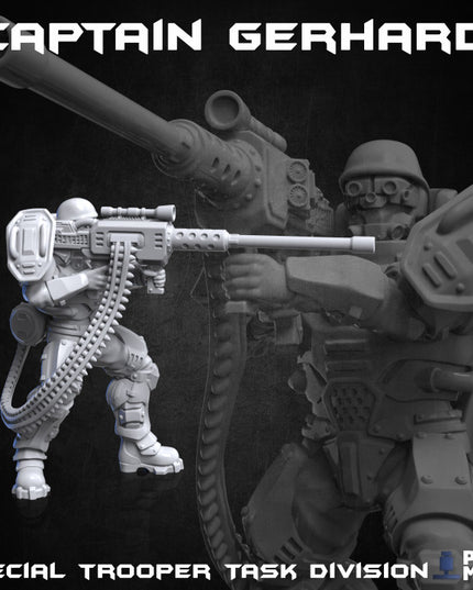Captain Gerhardt - Special Volk Trooper Division - The Ironside Docks