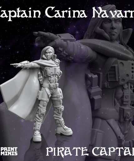 Captain Carina Navarro - Space Pirates Collection