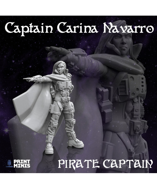 Captain Carina Navarro - Space Pirates Collection