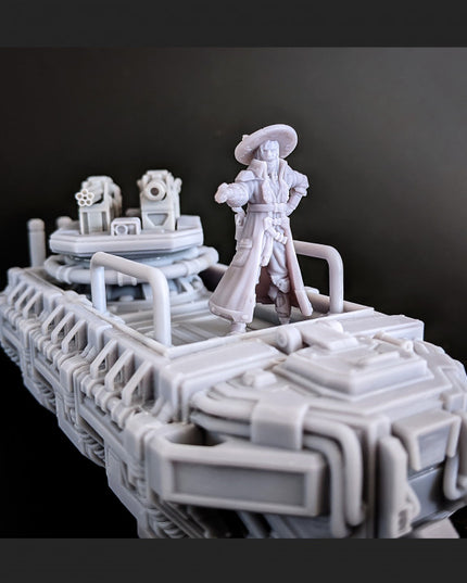 The Black Marlin - Pirate Skiff - Space Pirates Collection