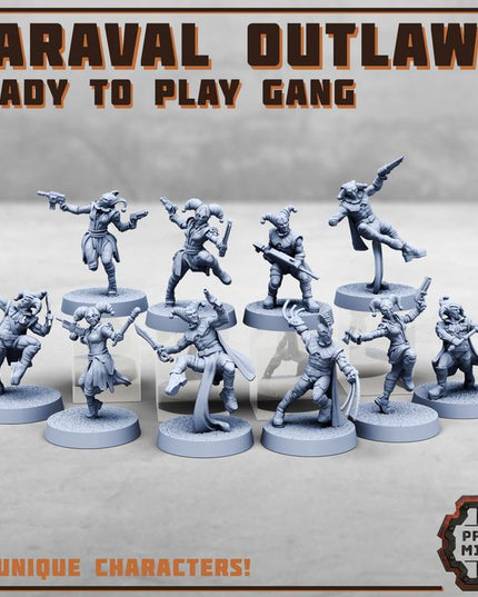 House Caraval Outlaws - Ready to Play Gang