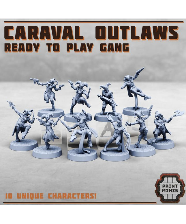 House Caraval Outlaws - Ready to Play Gang