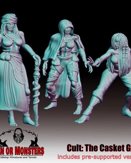 Cult - Casket Girls - 5 Figures