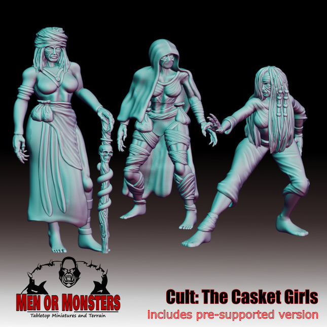 Cult - Casket Girls - 5 Figures