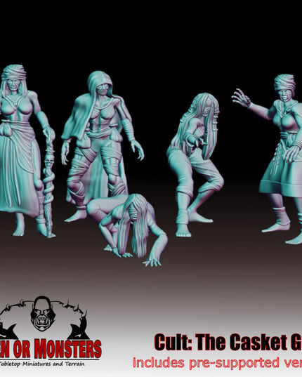 Cult - Casket Girls - 5 Figures