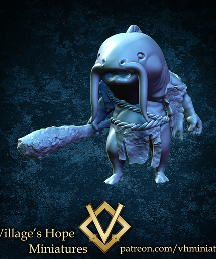 Catfish Monster , Fish man of the east sea