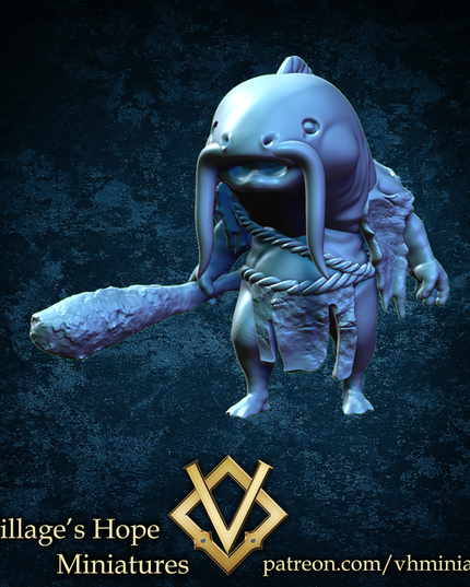 Catfish Monster , Fish man of the east sea