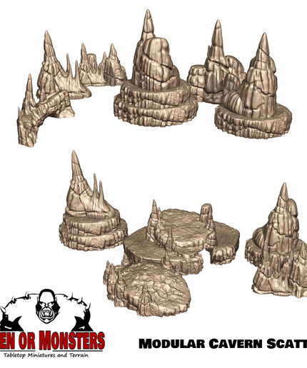 Modular Cavern scatter terrain