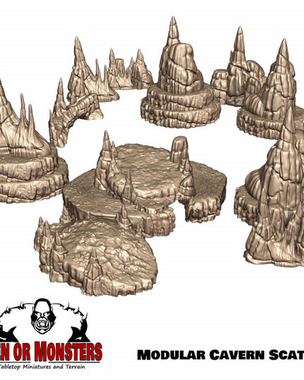 Modular Cavern scatter terrain