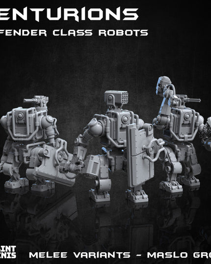The Centurions x3 - Melee Robots - Doomsday Collection