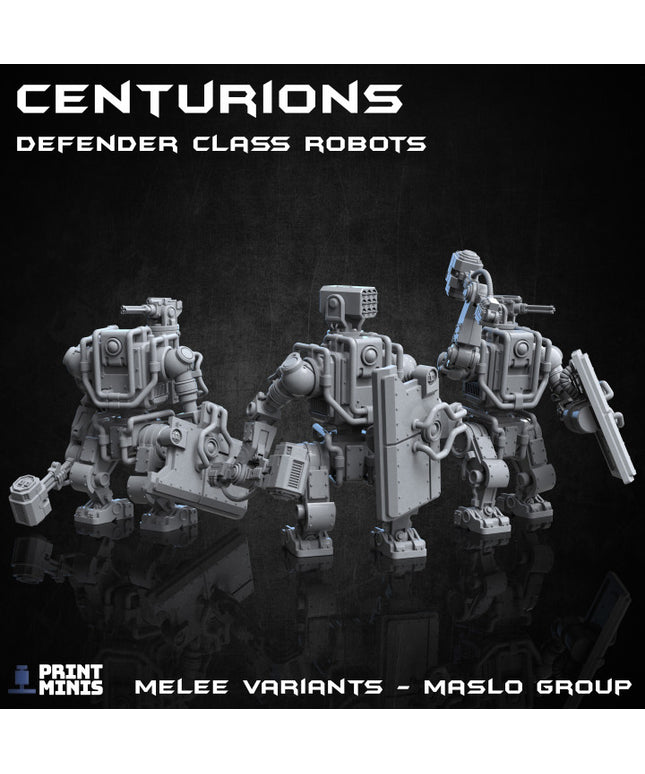The Centurions x3 - Melee Robots - Doomsday Collection