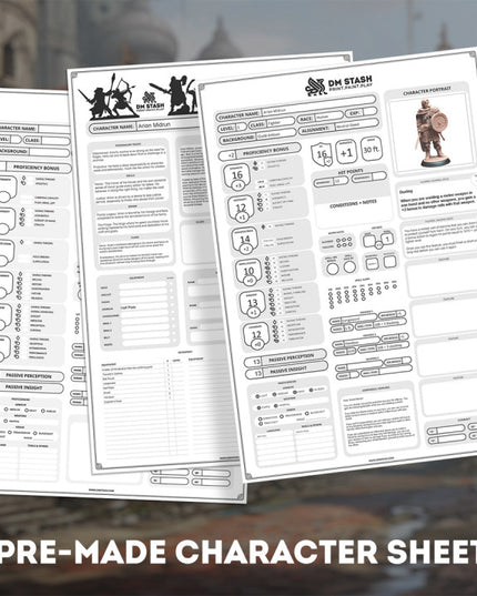 DM Stash Jan '24 5E Campaign - Lifting the Veil Pt I: Adventure Calls
