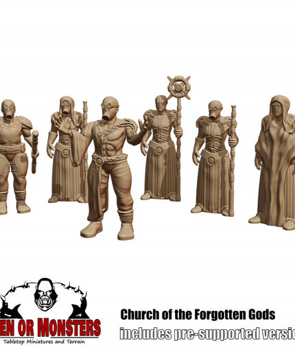 Cult- Church of the Forgotten Gods - 6 Figures