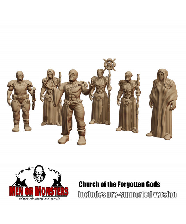 Cult- Church of the Forgotten Gods - 6 Figures