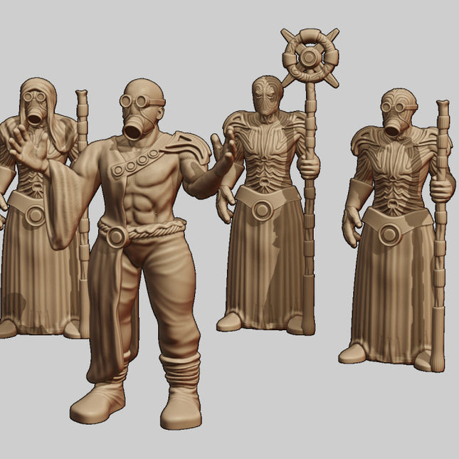 Cult- Church of the Forgotten Gods - 6 Figures