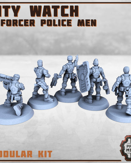 City Watch Police Enforcers x9