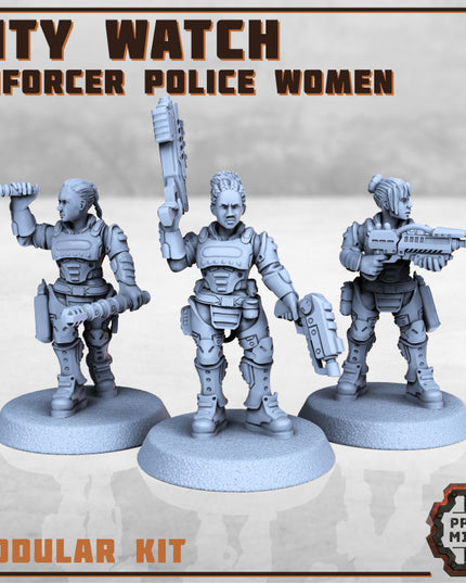 City Watch Police Enforcers x9