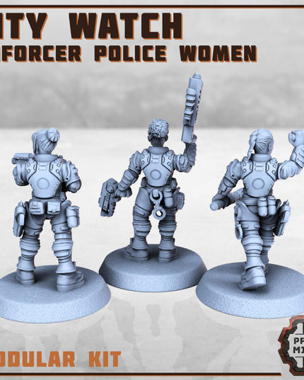 City Watch Police Enforcers x9