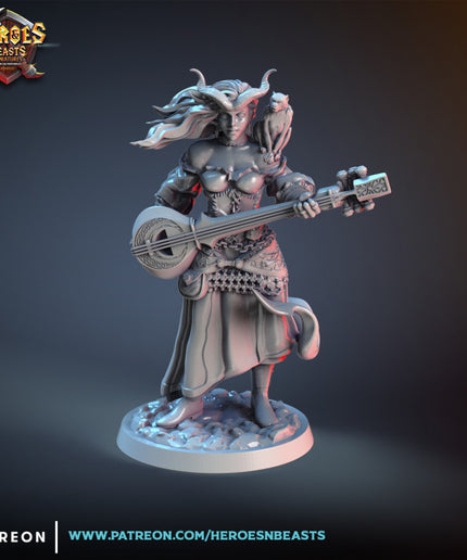 Zaimaia Drina- tiefling bard