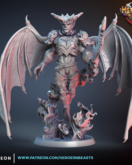 fire demon - Ul'gadon the fire demon