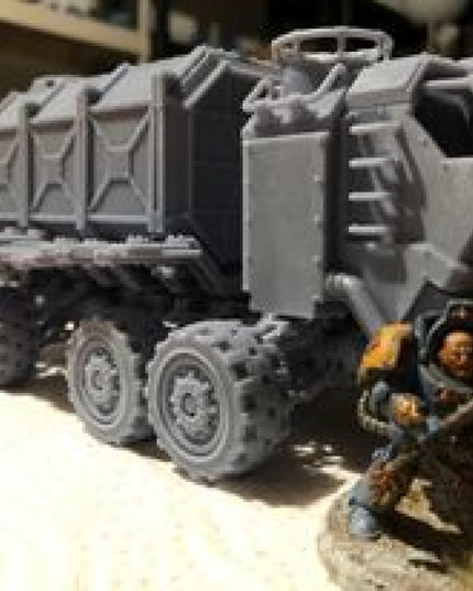 Colossus Heavy Transport with Container