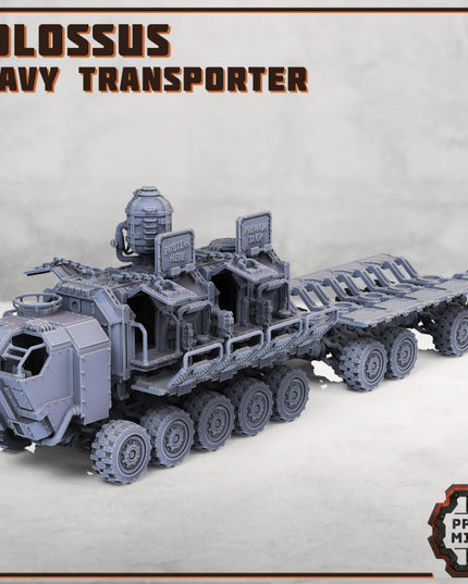 Colossus Heavy Transport with Container