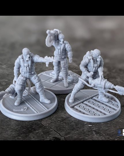 The Containment Team Troops - The Outbreak Collection