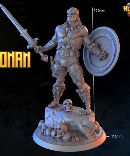 CONAN THE BARBARIAN / sculpture 150mm