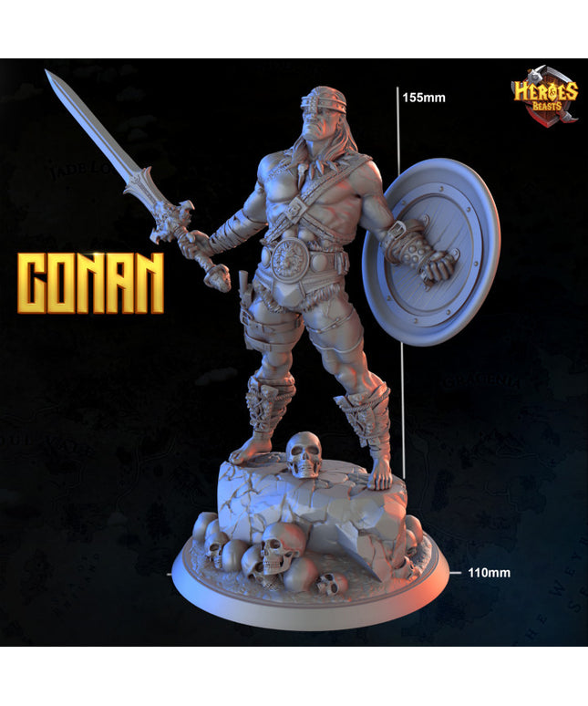CONAN THE BARBARIAN / sculpture 150mm