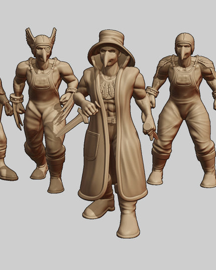 Gang- The Crows - 6 Figures