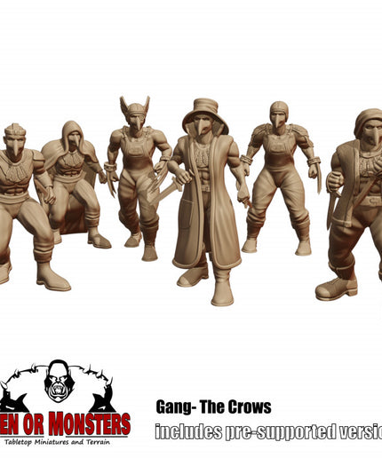 Gang- The Crows - 6 Figures