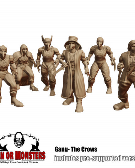 Gang- The Crows - 6 Figures