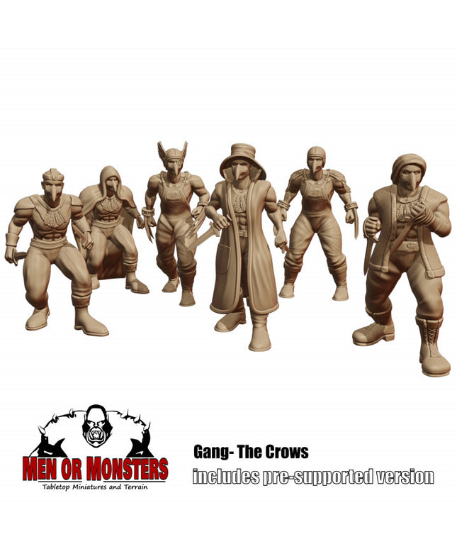 Gang- The Crows - 6 Figures