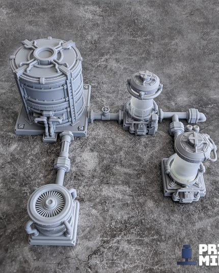 Cryo Chambers - Evil Lab Scenery Module - The Outbreak Collection