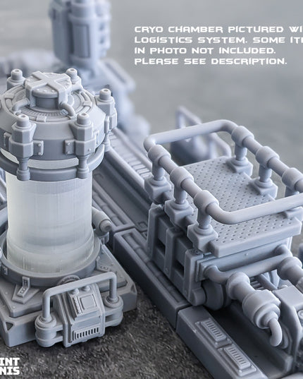Cryo Chambers - Evil Lab Scenery Module - The Outbreak Collection
