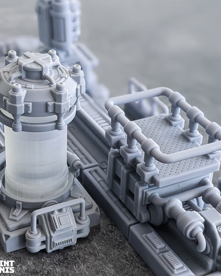 Logistics Rail System - Evil Lab Scenery Module - The Outbreak Collection
