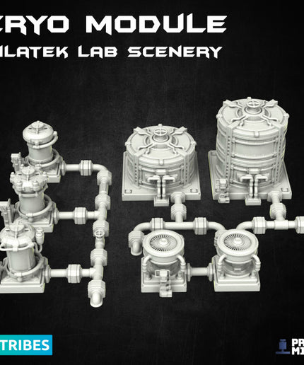 Cryo Chambers - Evil Lab Scenery Module - The Outbreak Collection