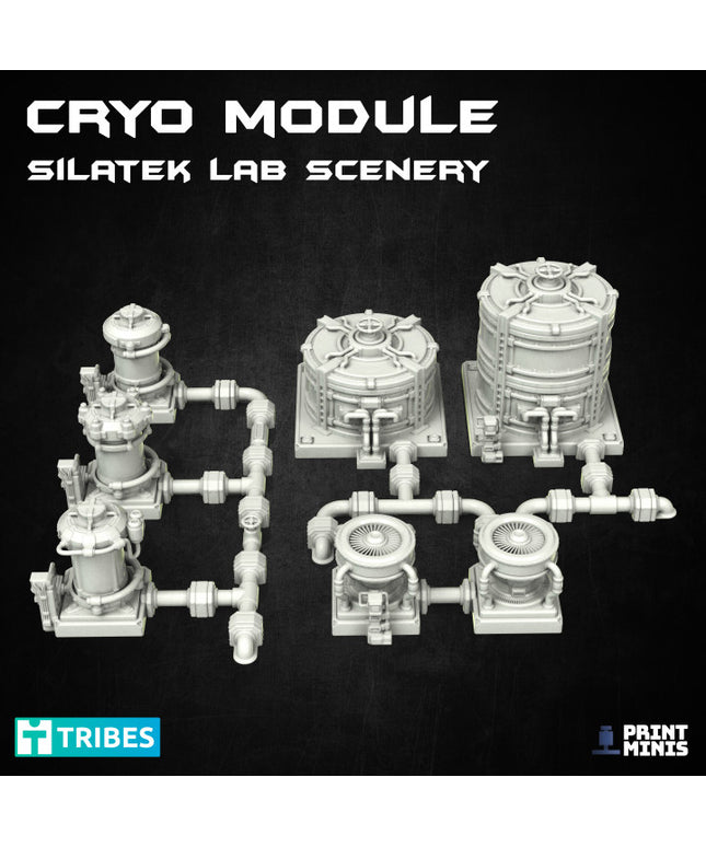 Cryo Chambers - Evil Lab Scenery Module - The Outbreak Collection