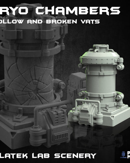Cryo Chambers - Evil Lab Scenery Module - The Outbreak Collection