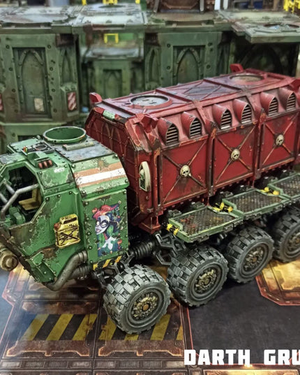 Colossus Heavy Transport with Container