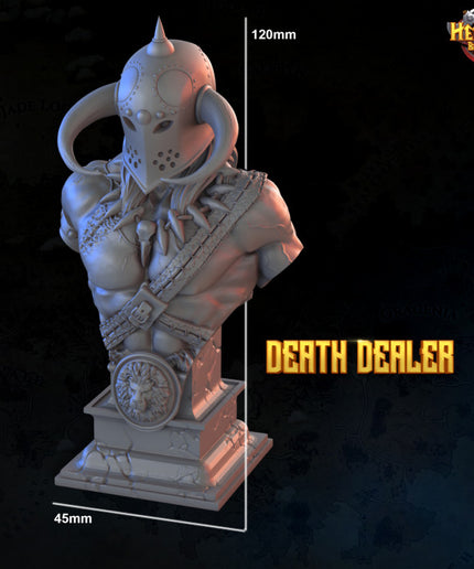 CONAN THE BARBARIAN / death dealer bust 120mm