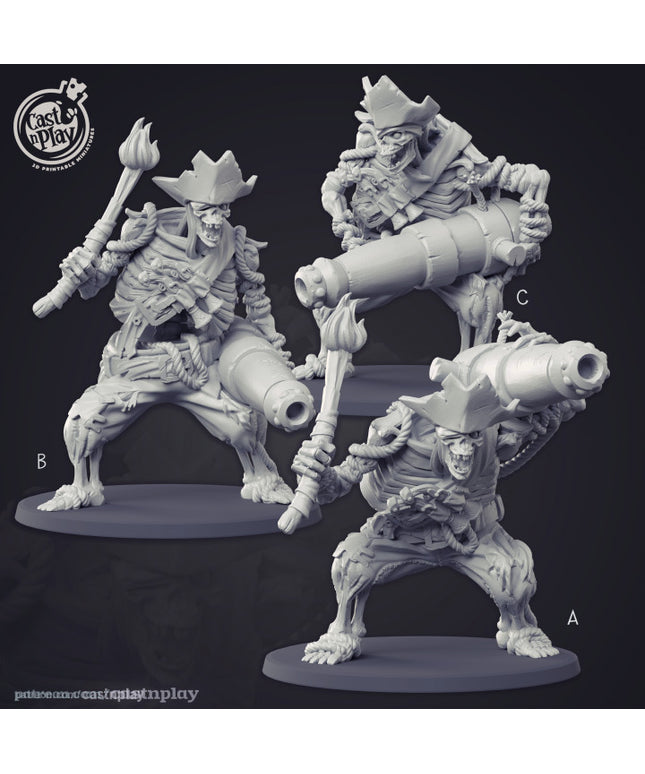Undead Pirate Escape Boat