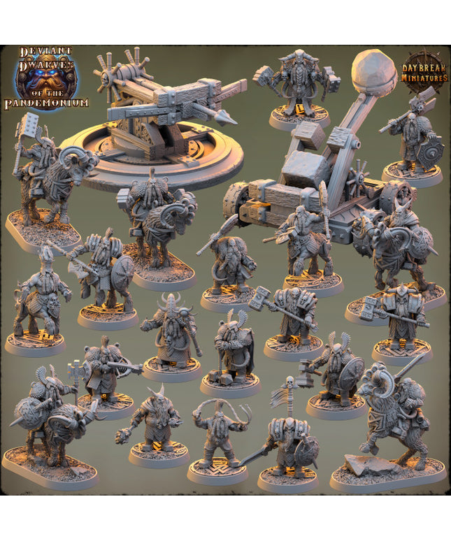 Deviant Dwarves of the Pandemonium /  Full Set